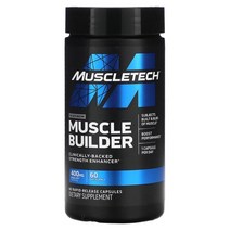 머슬테크 MuscleTech Platinum Muscle Builder 60 Rapid-Release Capsules, 1개, 기본