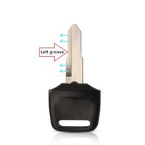 50CC 오토바이 스쿠터 키 혼다 DIO 56 57 Z4 125 SCR100 WH110 SCR WH 100 110 용 Uncut Blank Blade, Left Groove