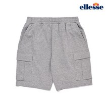 엘레쎄 남성 해비 쭈리 카고 쇼츠 멜란지 그레이