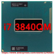 I79700F 오리지널 인텔 PGA I7 3840QM CPU 2.8G 8M 캐시 SR0UT 노트북 Cpu 지원 HM75, 한개옵션0