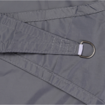 대형 그늘막 카페 방수 그늘막 썬쉐이드 옥상 캠핑 천막 차광막 테라스, 4*8m, 연그레이