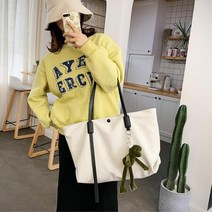 면소재 캔버스 데일리 여성 숄더백 여자에코백 소지품