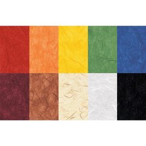 미리사몰 예한 A4 색운용지 혼합 세트 한지 공예지 전통지 포장지, 예한 A4 색운용지 혼합 (100매) : A세트