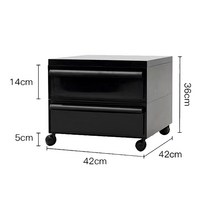 스페이스지 서랍 수납장 이동식침대 옆 탁자 사이드 테이블, 5