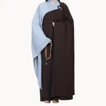 승려복 법복 스님옷 가사장삼 평상 겨울 생활 승복 반가사, 어깨가운단품(내의 포함X) + 41)168-170