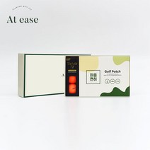 엣이즈 골프 기프트세트 (볼빅 골프공3PC+마음편히 골프패치2BOX), 단품
