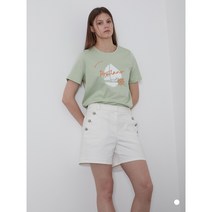 올리비아로렌 비비올리비아 신상품 쓰리 버튼 스티지 반바지 VVBDSYF7141