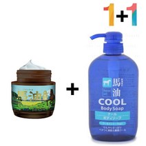 얼굴 북해도 건조한피부 여성바디 거칠어진건성피부 여성핸드 끈적임없는수분 약건성 푸석한피부 크림 물광피부 겨울수분 마유 보습, 쿠팡2 IKKO북해도마유 1개_쿨바디워시(파랑) 1개, 쿠팡2 본상품선택