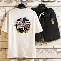 반팔티셔츠코티 TD56016P35 t셔츠 남자 반바지투피스 남성의류 코디 한세트 멋진 4996470301