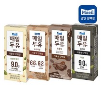 매일두유 190ml 24팩 99.9 오리지널 검은콩 초코, 99.9 190ml 24팩