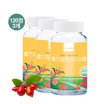 로즈힙 엘라스틴 정 600mg, 3개