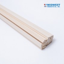 바스우드(Basswood) 각재 3.2x9.5x610mm 1팩(10개입)