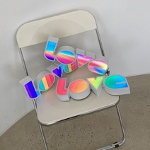 모비딕파워 [모비딕파워] RGBLED바 캠핑난로 크리스마스조명 테이블스탠드 캠핑조명, 아★ LED 인테리어 러브 충전 무드조명 3type, 아★ 01 세로무지개박스