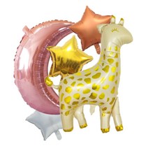 동물풍선 생일파티 기념일 기린 풍선세트