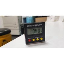 자석부착 0.01단위 정밀형 미니각도계 디지털 경사도