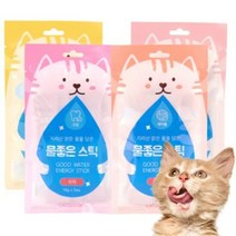 캣츠모리 지리산 암반수를 담은 물좋은 스틱 5개입, 선택:연어(헤어볼케어)