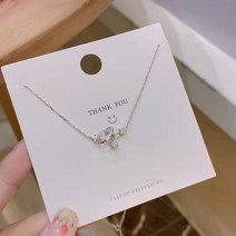 프리미엄기질패션체인센스S925쇄골목걸이스털링 실버우주틈새디자인럭셔리새로운인로맨틱