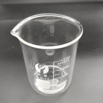 베이커리 디저트 쇼케이스 실험실 화학 장비 명확한 낮은 모양 붕규산 유리 비커, 한개옵션0