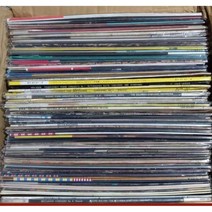 마카롱 LP판 레코드판 희귀앨범 턴테이블 12인치 한박스에 60장 클래식 LP 재즈 포크 팝 경음악 등. 외관좋음 랜덤배송