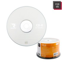 HP CD-R 700MB 52배속 50장벌크 공CD 공시디, 단품
