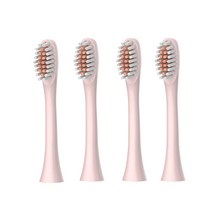 구강세정기 4 개/대 X3 X2 위생 치실 작업에 대 한 전기 교체 칫 솔 머리 정밀 소프트, [02] 4 Replacement Heads