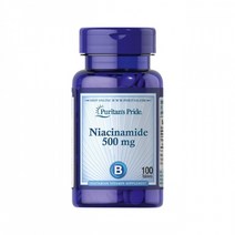 나이아신아마이드 500mg (100정/100일) [퓨리탄프라이드 한국공식판매원]