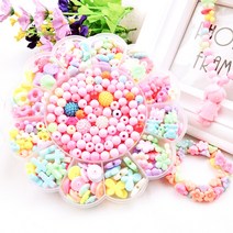 비즈종합세트 꽃 17호 투명케이스 비즈 공예 재료