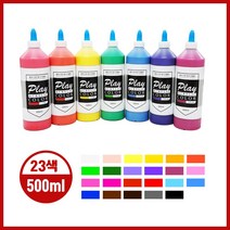플레이 전문가용 아크릴물감 500ml 대용량, 14.rose red