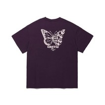 [정품/이벤트] 크리틱 CRITIC BUTTERFLY 반팔 티셔츠 퍼플
