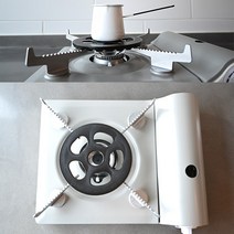 삼발이 냄비 받침 가스렌지 보조 받침대 블랙 x 1개