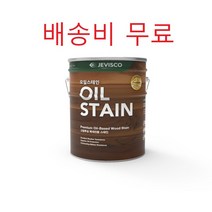 제비스코 오일스테인 유성 목재 방부 보호 16L, 투명, 1개