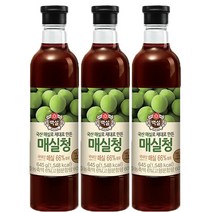 (상온)[백설]매실청645gx3
