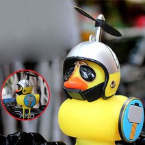 바람개비 러버덕 히어로 헬멧 망치 오리 led 라이트 자전거 경적벨 WC028 방패망치