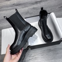 명품앵글부츠 앵글 5CM 무광 미들 통넓은롱부츠 헌터부츠 부츠 첼시부츠 숏 첼시부츠