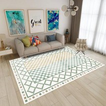 북유럽 대형 카페트 스타일 거실 대형 200x300 장식 홈 미끄럼 방지 바닥 매트 침실 침대 옆 카펫 라운지 러그