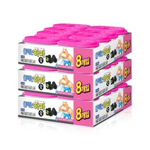 물먹는하마 참숯 제습제 8개입, 24개입, 280g