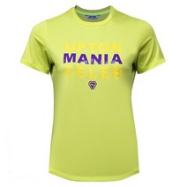 업튼 UPTON 매니아 셀럽 멜란지 라임 여성용 배드민턴의류