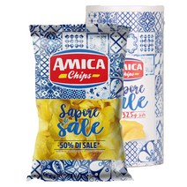 아미카 디솔트 감자칩 325g 비건 저염 포테이토칩 이탈리아산, 1박스