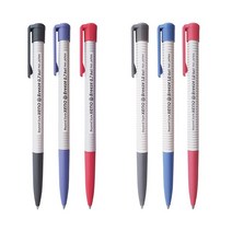 제노 Breeze 브리즈 볼펜 0.7mm 1.0mm 1타12입, 1.0 블랙