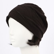 알앤에프 가을 겨울 여성 비니 두건 중년 모자 항암 TTRWV