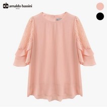 아날도바시니 (아날도바시니) 소매레이스 프릴 블라우스(AS07BL12M)