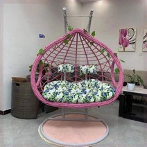 야외 흔들 의자 흔들소파 안락 스윙체어 베란다 그네의자, 옵션23