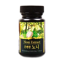 (주)힐링 노니 60정 농축분말 폴리페놀 프로제로닌 비타민12종 아미노산27종 미네랄7종 종합영양식품 판토텐산 비오틴 나이아신 엽산 티아민 비타민B 남성 여성 추천, 1병, 36g