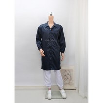 [제전가운] Y카라 네이비 방진복 제전복 크린룸복 반도체복 클린룸복 정전기제거, 2XL, 1개