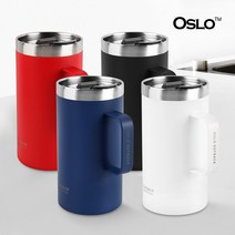 오슬로 아웃백 V2 보온보냉 롱머그 600ml/스텐머그컵, 01 오슬로 아웃백 V2 롱머그 600ml-레드