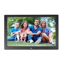 전자 앨범 사진 전광판 17 인치 디지털 액자 HD 1440X900 앨범 HDMI 호환 뮤직 비디오 플레이어 기능, 02 미국 플러그, 01 Black_02 미국 플러그