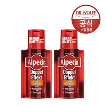 알페신 알페신 더블이펙트 카페인 샴푸 (지성용) 200ml x2, 단일옵션
