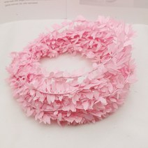 3.75M 150 인치/pcs 실크 화환 녹색 잎 철 와이어 인공 꽃 포도 나무 웨딩 카 장식 DIY, 03 3