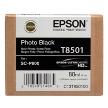 엡손 정품 T850 잉크 SC- P800 Sure Color P800 T850100 T850200 T850300 T850400 T850500 T850600, T8501_포토검정정품잉크