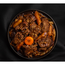 맛있는 갈비찜 밀키트(마약 간장 매운 갈비찜) 캠핑 요리 1.1kg 2~3인, 마약 매운 갈비찜, 1개